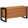 Cipőszekrény polcokkal Barna 90 x 38 x 45 cm tömör akácfa