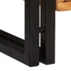 Cipőszekrény polcokkal Barna 90 x 38 x 45 cm tömör akácfa