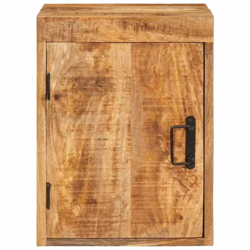 Éjjeli asztal 2 pcs Barna 35 x 33 x 48 cm Tömör Mangófát