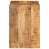 Éjjeli asztal 2 pcs Barna 35 x 33 x 48 cm Tömör Mangófát