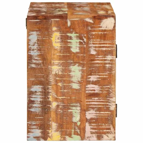 Éjjeli asztal Barna 35 x 33 x 48 cm Újrahasznosított Masszív Fa