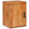 Éjjeli asztal 2 pcs Barna 35 x 33 x 48 cm Tömör Fa Akácia