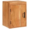 Éjjeli asztal 2 pcs Barna 35 x 33 x 48 cm Tömör Fa Akácia