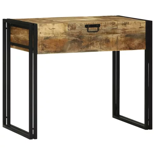 Hálószobai Öltöztető Asztal Barna 90 x 50 x 75 cm Tömör mangófa