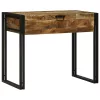 Hálószobai Öltöztető Asztal Barna 90 x 50 x 75 cm Tömör mangófa