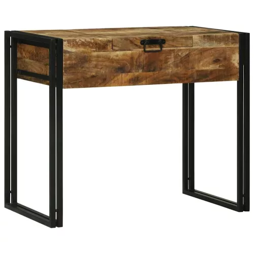 Hálószobai Öltöztető Asztal Barna 90 x 50 x 75 cm Tömör mangófa