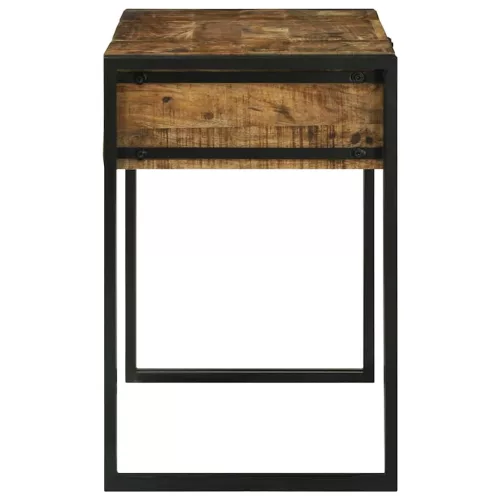 Hálószobai Öltöztető Asztal Barna 90 x 50 x 75 cm Tömör mangófa