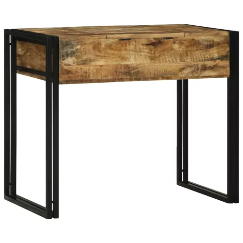 Hálószobai Öltöztető Asztal Barna 90 x 50 x 75 cm Tömör mangófa