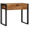 Hálószobai Öltöztető Asztal Barna 90 x 50 x 75 cm Tömör akácfa