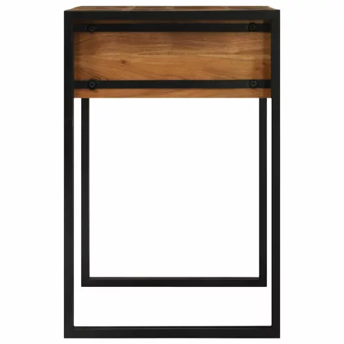 Hálószobai Öltöztető Asztal Barna 90 x 50 x 75 cm Tömör akácfa