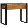 Hálószobai Öltöztető Asztal Barna 90 x 50 x 75 cm Tömör akácfa