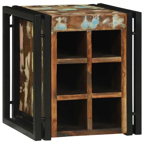 Borágas Sokszínű 34.5 x 35 x 39 cm Tömör újrahasznosított fa