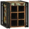 Borágas Sokszínű 34.5 x 35 x 39 cm Tömör újrahasznosított fa