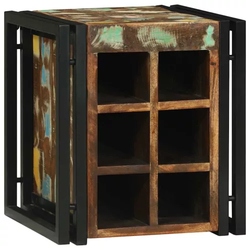 Borágas Sokszínű 34.5 x 35 x 39 cm Tömör újrahasznosított fa