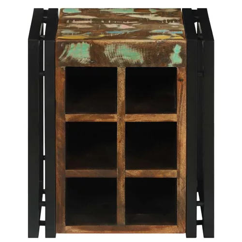 Borágas Sokszínű 34.5 x 35 x 39 cm Tömör újrahasznosított fa