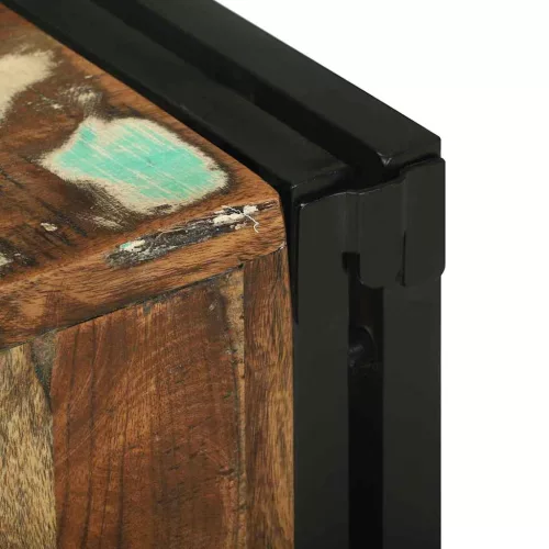 Borágas Sokszínű 34.5 x 35 x 39 cm Tömör újrahasznosított fa