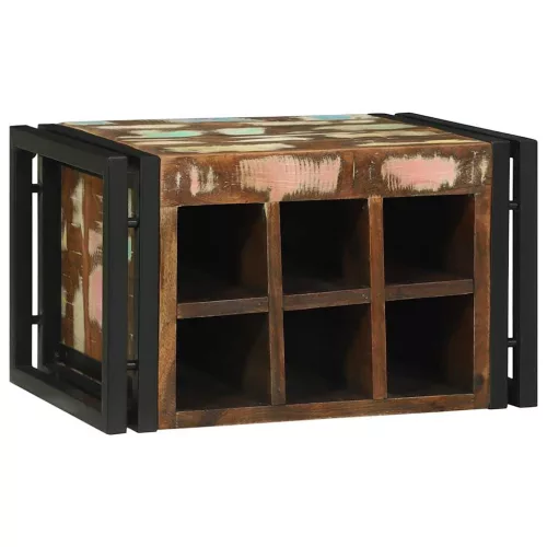 Borágas Sokszínű 46 x 35 x 27.5 cm Tömör újrahasznosított fa