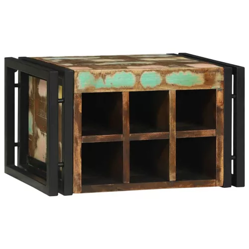 Borágas Sokszínű 46 x 35 x 27.5 cm Tömör újrahasznosított fa