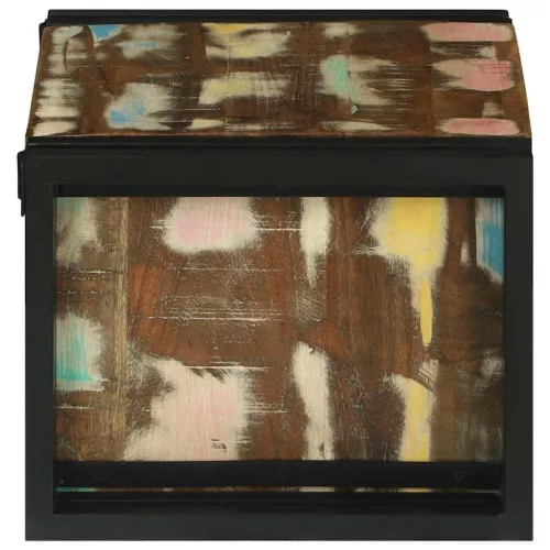 Borágas Sokszínű 46 x 35 x 27.5 cm Tömör újrahasznosított fa
