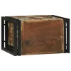 Borágas Sokszínű 46 x 35 x 27.5 cm Tömör újrahasznosított fa
