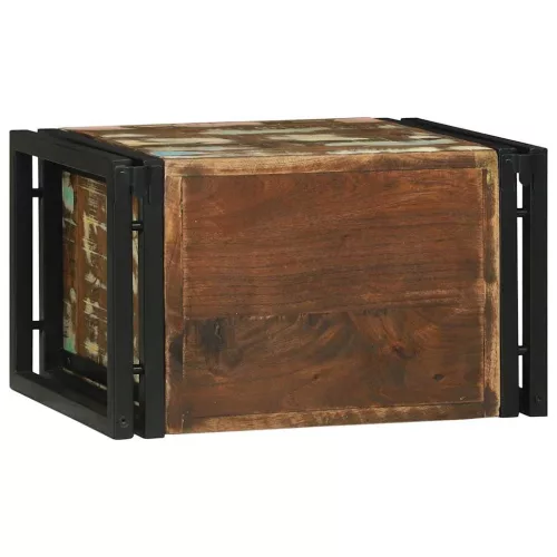 Borágas Sokszínű 46 x 35 x 27.5 cm Tömör újrahasznosított fa