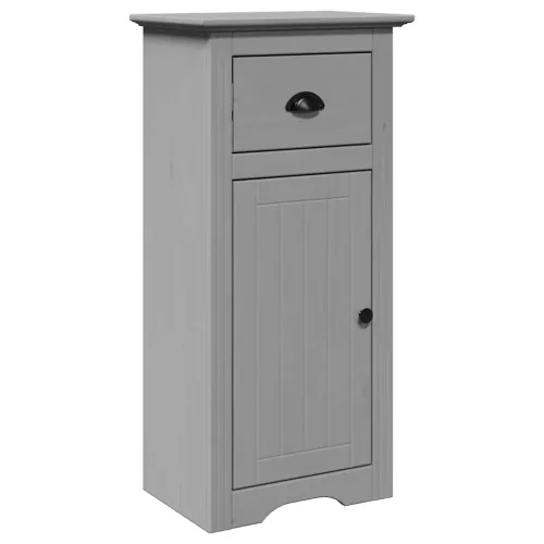 Fürdőszobaszekrény "BODO" Szürke 44x30x90 cm