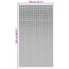 Rovaros ajtófüggöny Sötétszürke 120x220 cm bambusz