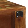 Tömör újrahasznosított falra szerelhető TV-szekrény 80x30x19 cm