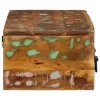 Tömör újrahasznosított falra szerelhető TV-szekrény 100x30x19cm