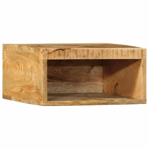 Tömör nyers mangófa falra szerelhető TV-szekrény 40x30x19 cm