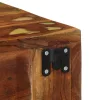 Tömör újrahasznosított falra szerelhető TV-szekrény 40x30x19 cm
