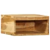 Tömör akácfa falra szerelhető TV-szekrény 40x30x19 cm