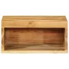 Tömör akácfa falra szerelhető TV-szekrény 40x30x19 cm