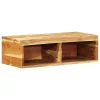 Tömör akácfa falra szerelhető TV-szekrény 60x30x19 cm