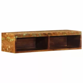   Tömör újrahasznosított falra szerelhető TV-szekrény 80x30x19 cm