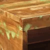 Tömör újrahasznosított falra szerelhető TV-szekrény 80x30x19 cm