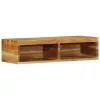 Tömör akácfa falra szerelhető TV-szekrény 80x30x19 cm