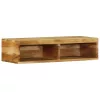 Tömör akácfa falra szerelhető TV-szekrény 80x30x19 cm