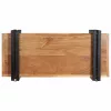 Fali polc 70x33x35 cm tömör fa akácfa