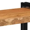 Fali polc 70x33x35 cm tömör fa akácfa