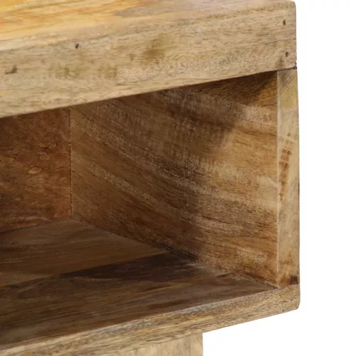 Éjjeli szekrény 50x27x50 cm tömör durva fa mangó