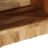 Éjjeli szekrény 50x27x50 cm tömör akácfa