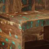 Éjjeli szekrény többszínű 50x27x50 cm fa újrahasznosított