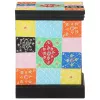 Éjjeliszekrény 2 pcs Sokszínű 40 x 35 x 45 cm tömör mangófa