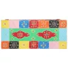 Konzolasztal fiókkal tárolóval Sokszínű 80 x 35 x 76 cm Faanyag