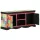 TV szekrény Sokszínű 100 x 35 x 50 cm Tömör mangófa
