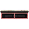 TV Szekrény polcokkal Sokszínű 80 x 30 x 22 cm Faanyag