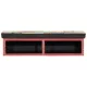 TV Szekrény polcokkal Sokszínű 80 x 30 x 22 cm Faanyag