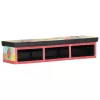 TV Szekrény polcokkal Sokszínű 100 x 30 x 22 cm Faanyag