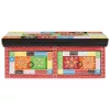TV-szekrény fiókkal Sokszínű 60 x 30 x 24 cm Tömör mangófa